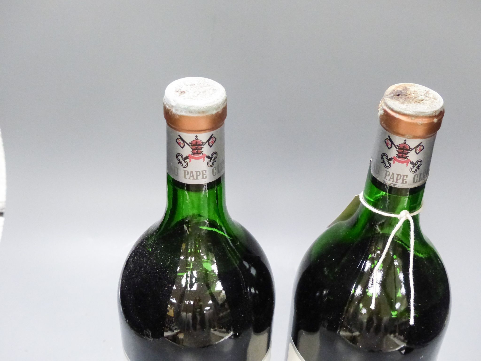 Two bottles of Chateau Pape Clement-Graves (Magnums), 1978